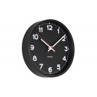 Nástenné hodiny New Classic Karlsson KA5846, čierna 20cm 